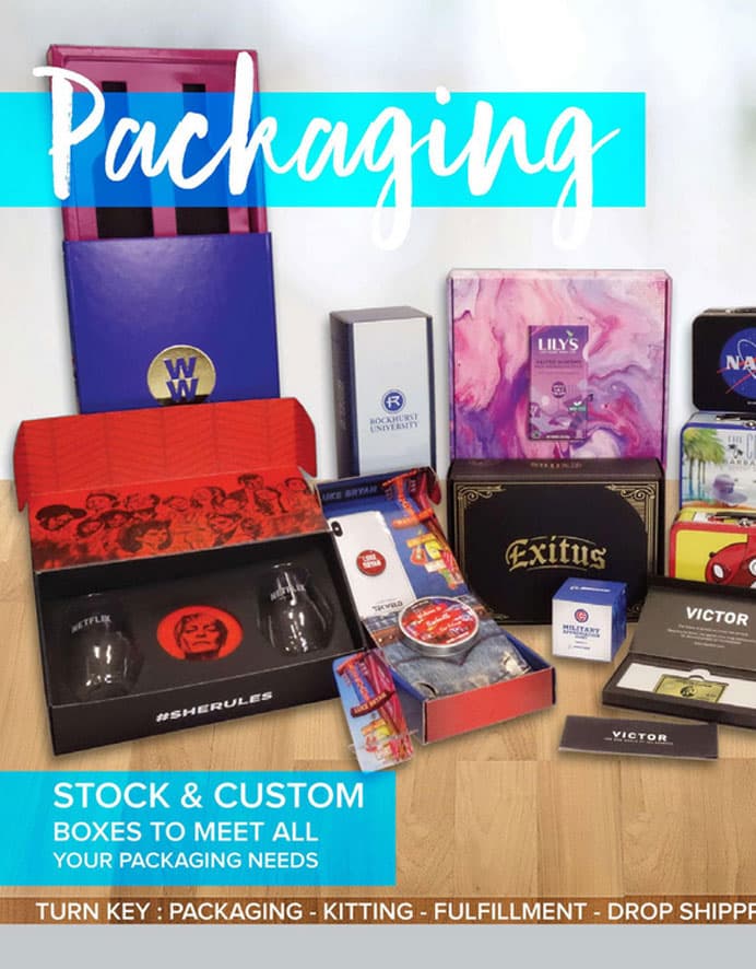Packaging Stock and Custom Boxes